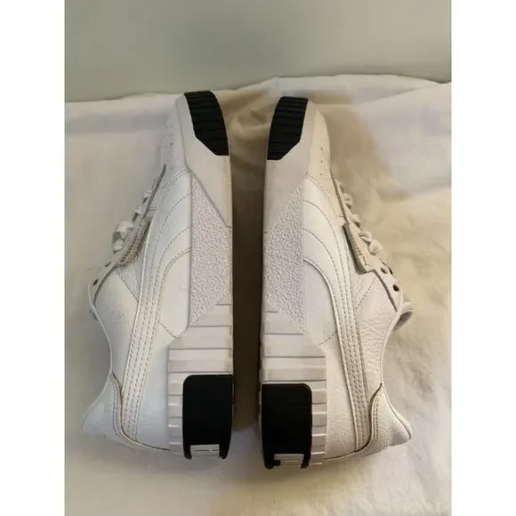 Puma Cali Platform Womens Size 9.5 White Sneakers Casual Shoes 369155-04 - Picture 10 of 12